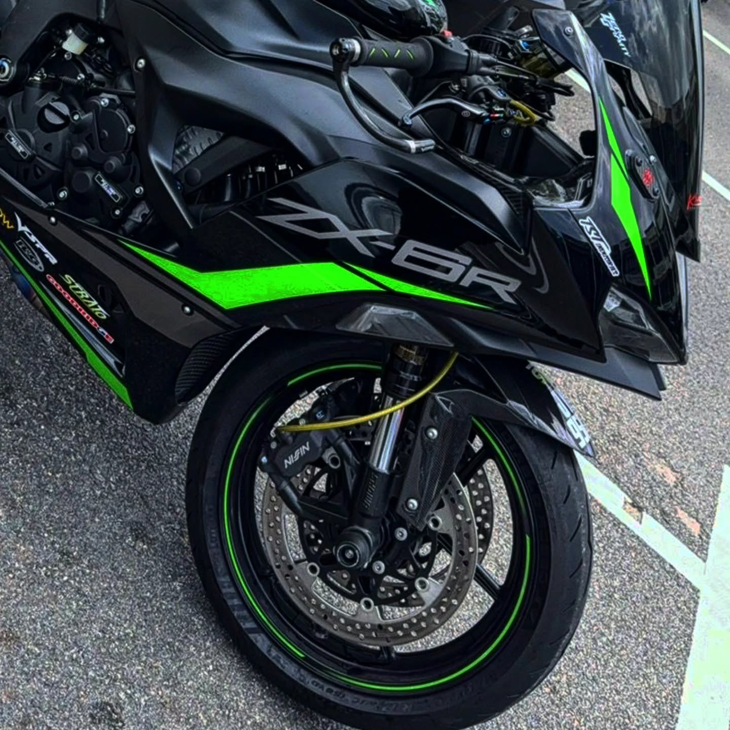 Full ABS set (2 front caliper)