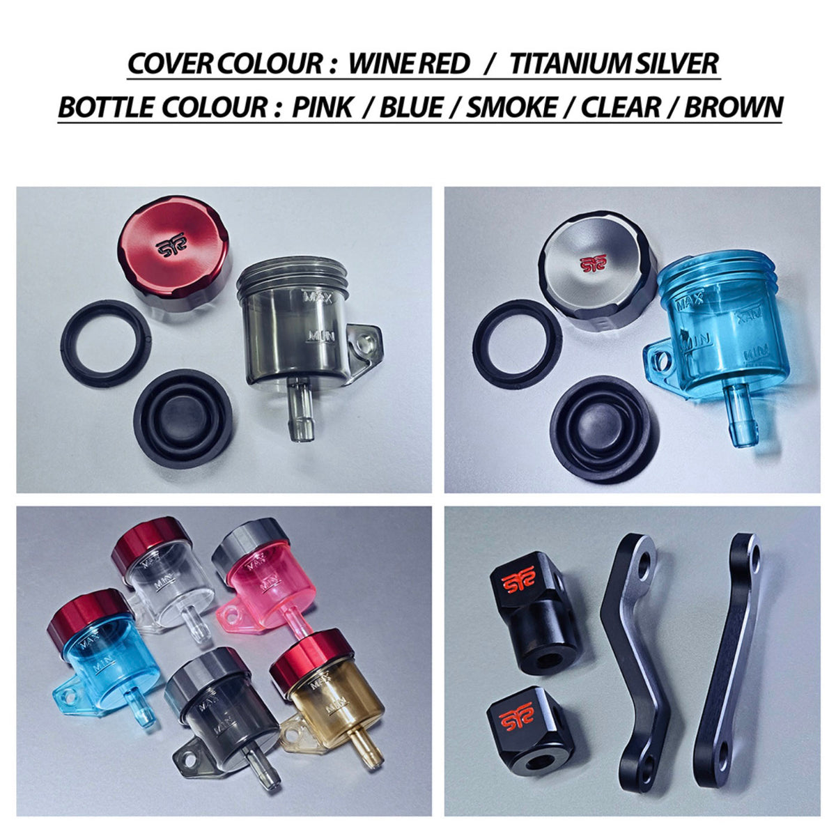 Strato CNC reservoir set (RCS small bottle)