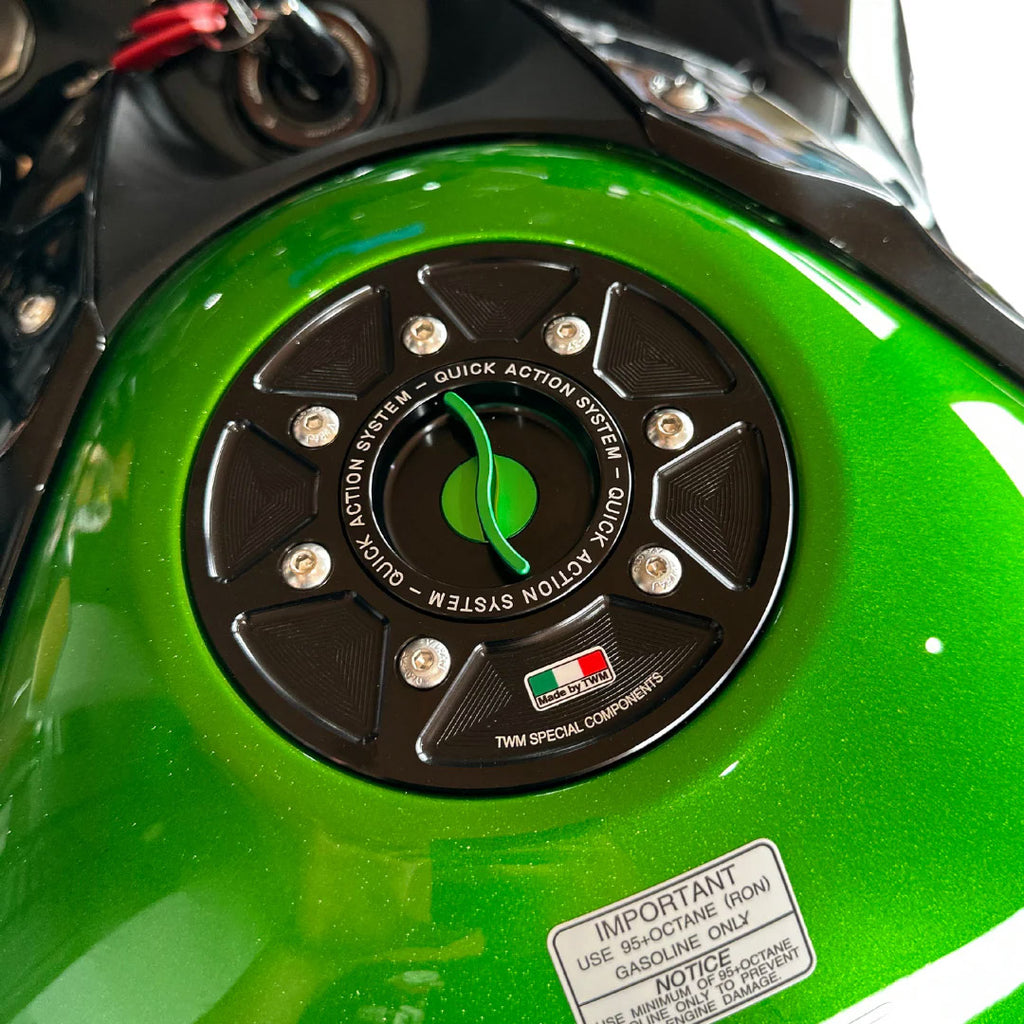 TWM aluminium CNC fuel cap