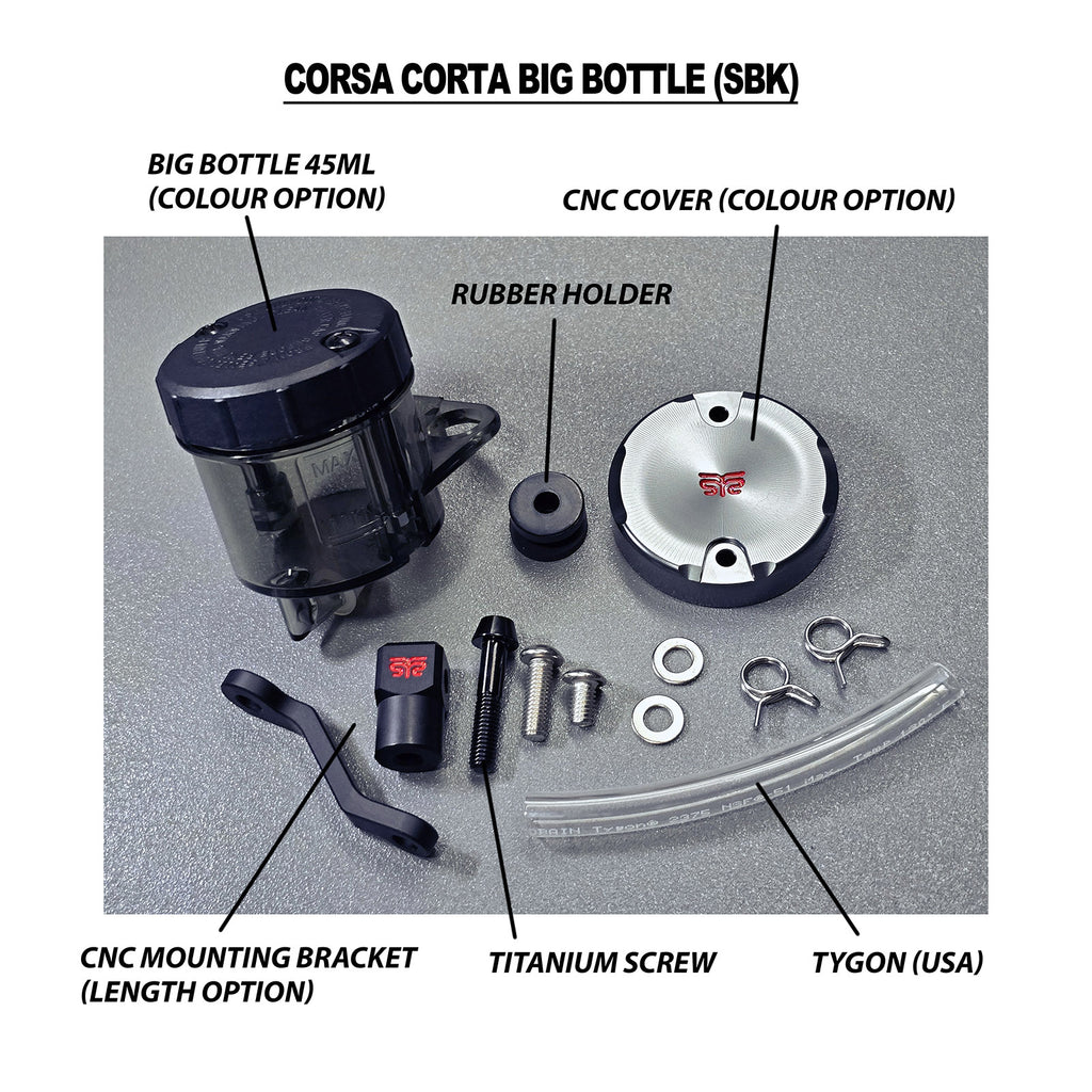 Strato CNC reservoir set (big bottle)