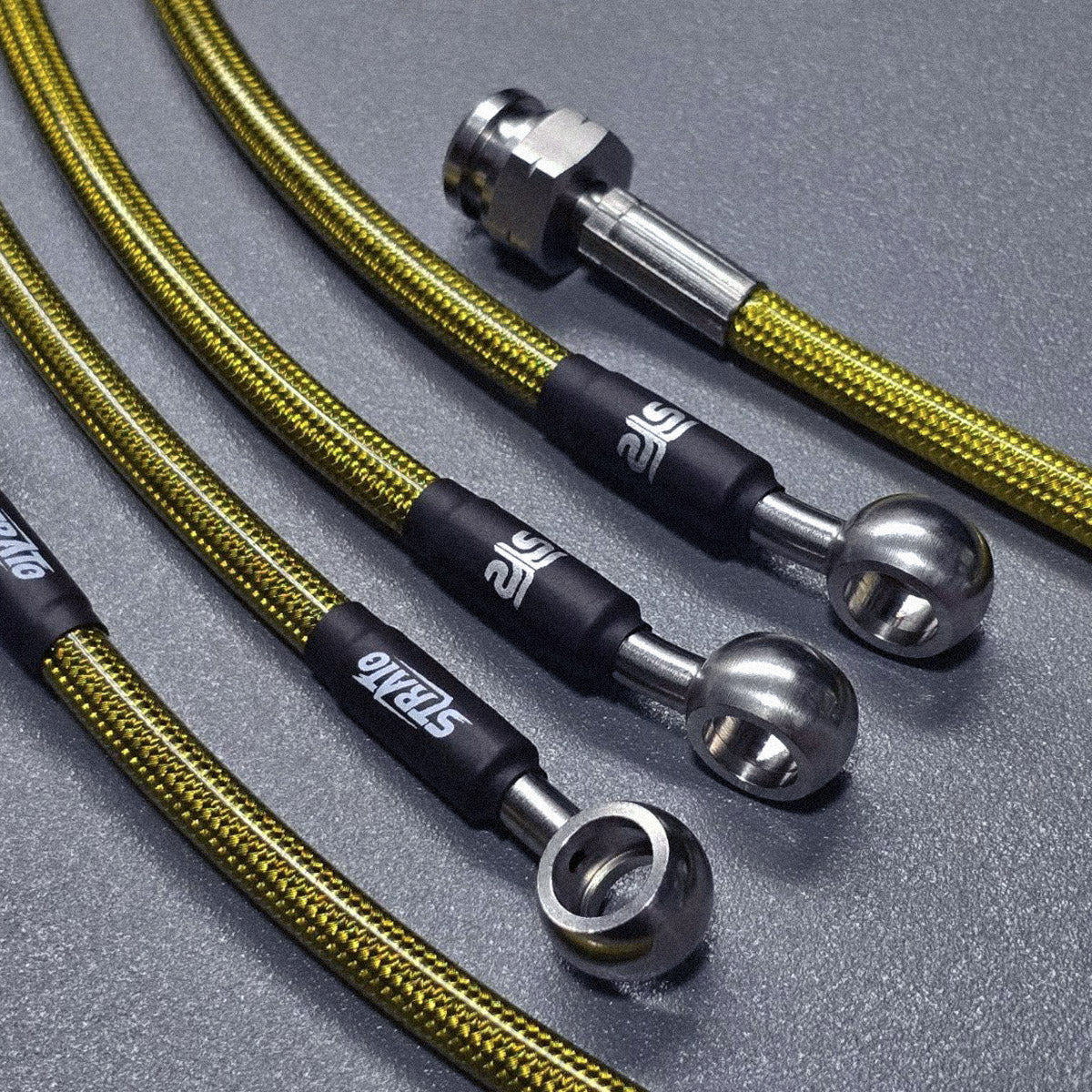Teflon braided brake lines