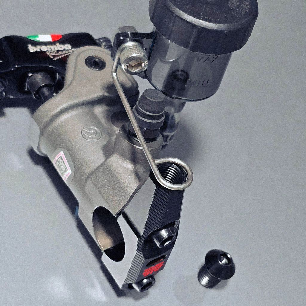 Rod type mounting kit with mirror mount