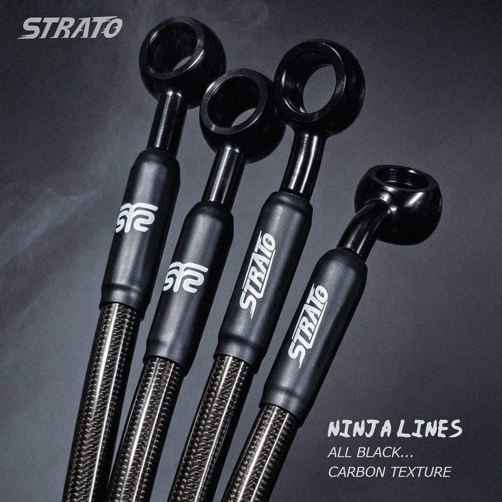 Keychain braided brake lines