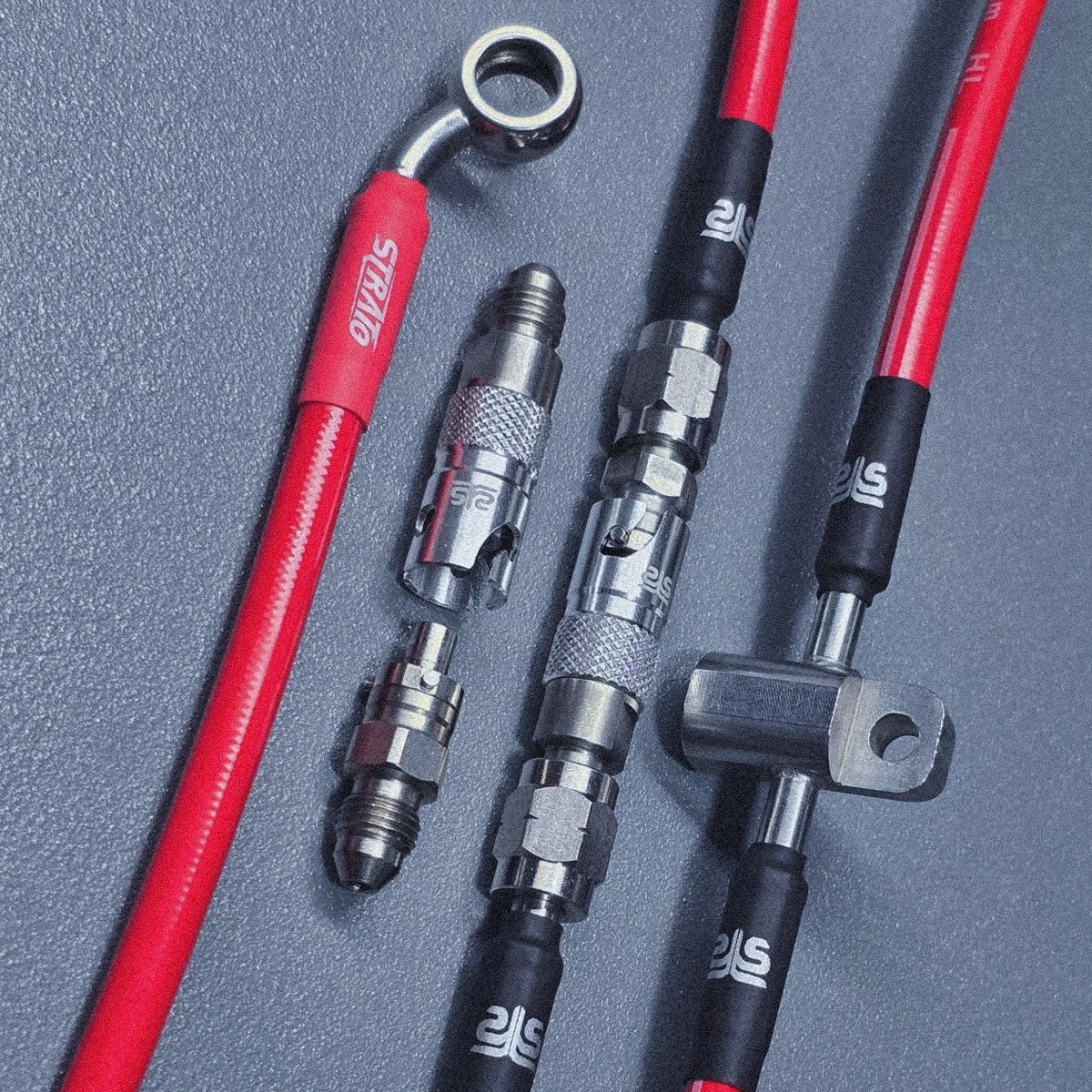 Teflon braided brake lines